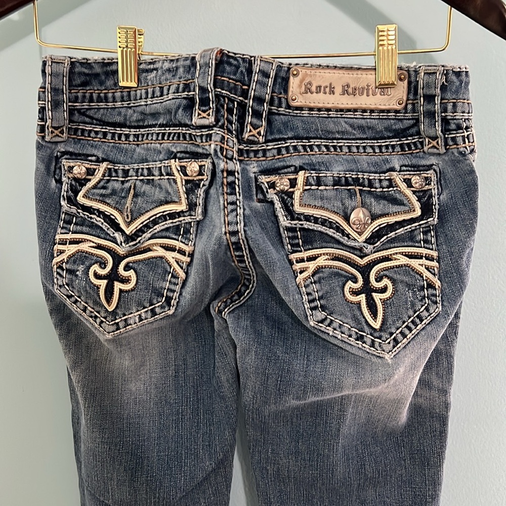 Rock Revival low rise bootcut jeans